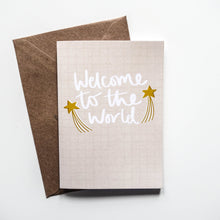 Load image into Gallery viewer, Welcome To The World Card - Victoria Rose Ball

