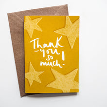 Load image into Gallery viewer, Thank-You So Much Stars Card - Victoria Rose Ball
