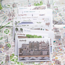 Load image into Gallery viewer, Royal Mile Edinburgh Card - Victoria Rose Ball
