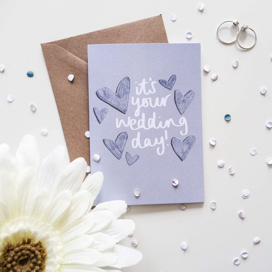 It's Your Wedding Day Card - Victoria Rose Ball