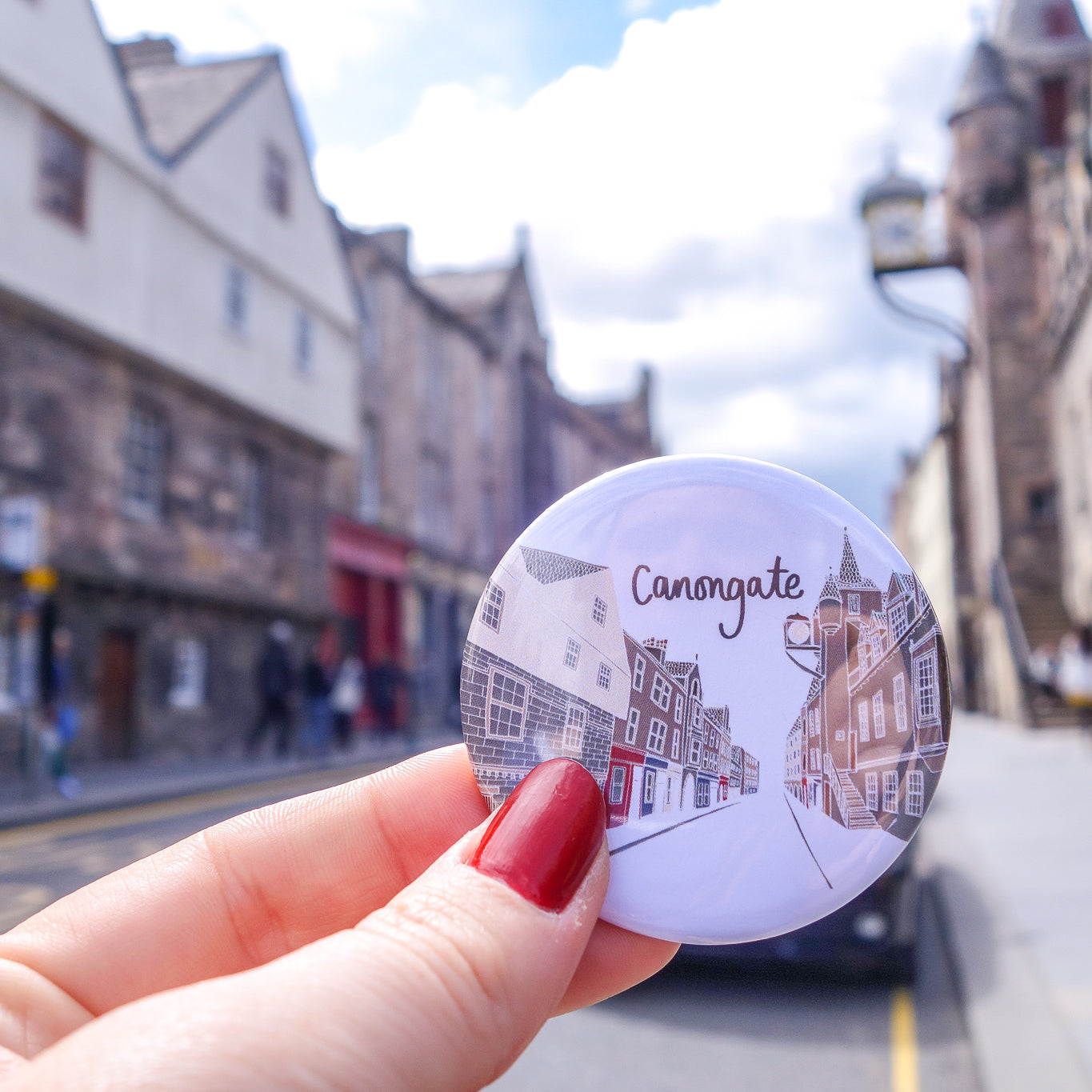 Canongate Magnet - Victoria Rose Ball