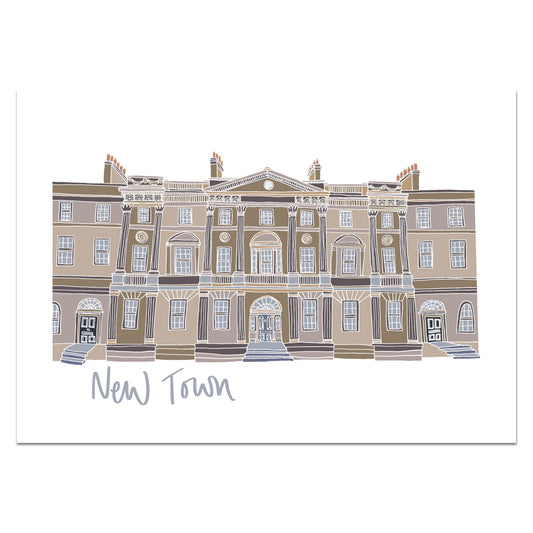 New Town Edinburgh Print - Victoria Rose Ball