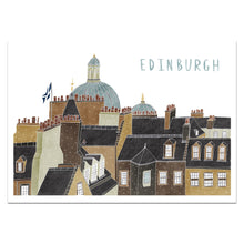 Load image into Gallery viewer, Edinburgh Skyline Print - Victoria Rose Ball
