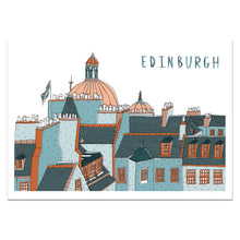 Load image into Gallery viewer, Edinburgh Skyline Print - Victoria Rose Ball
