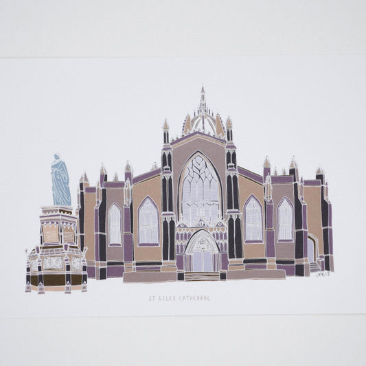 SALE St Giles A5 print - Victoria Rose Ball