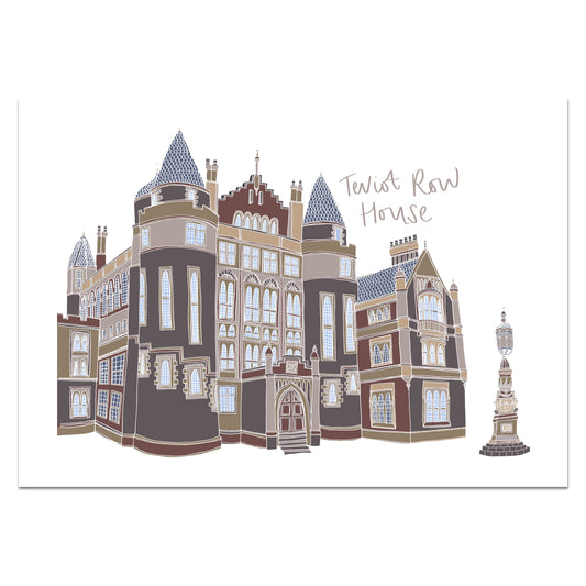 Teviot Row House Print - Victoria Rose Ball