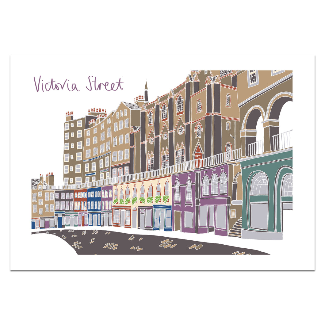 Victoria Street Print - Victoria Rose Ball
